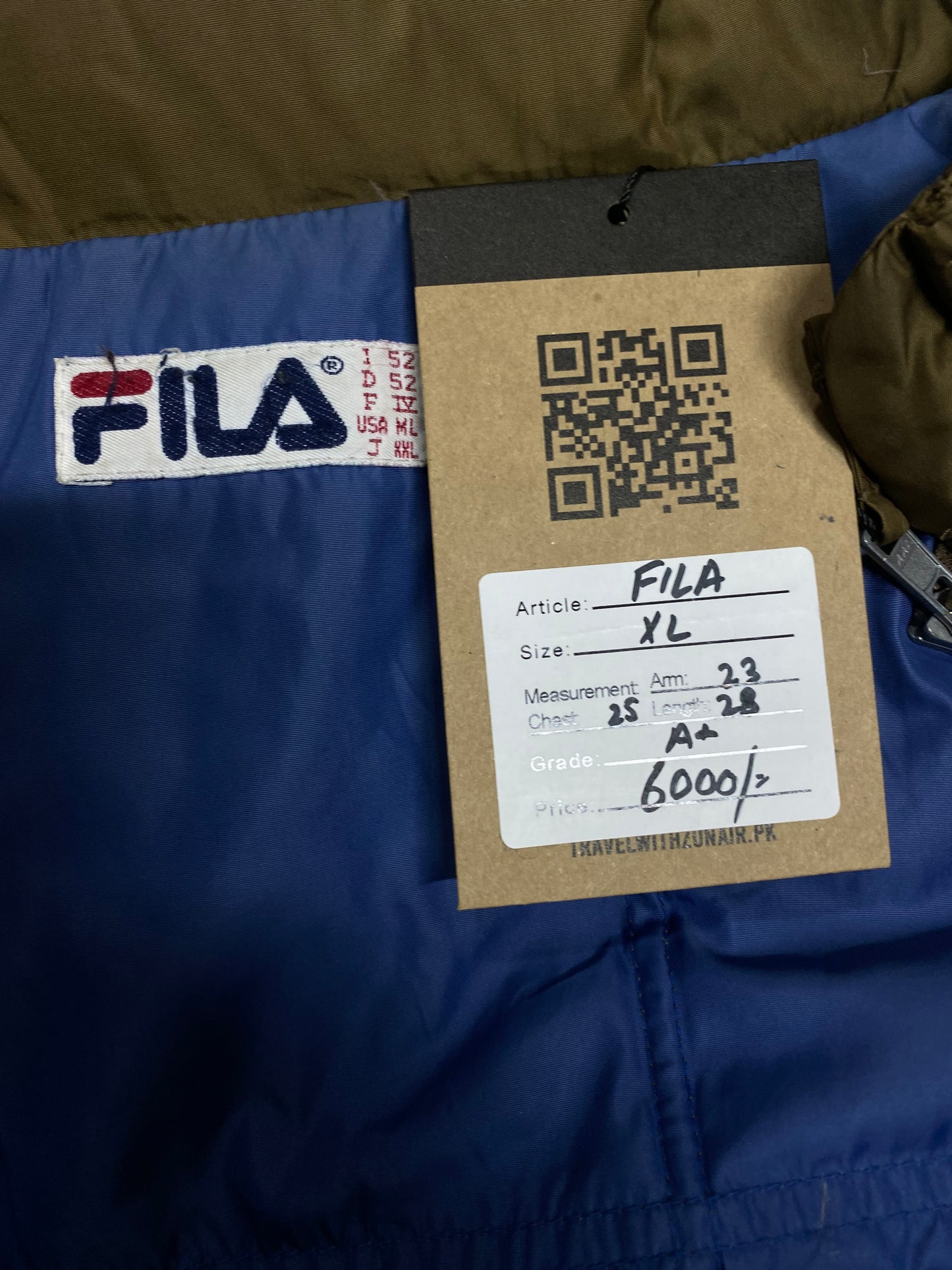 Fila Eddie Bauer Jacket Womens XL