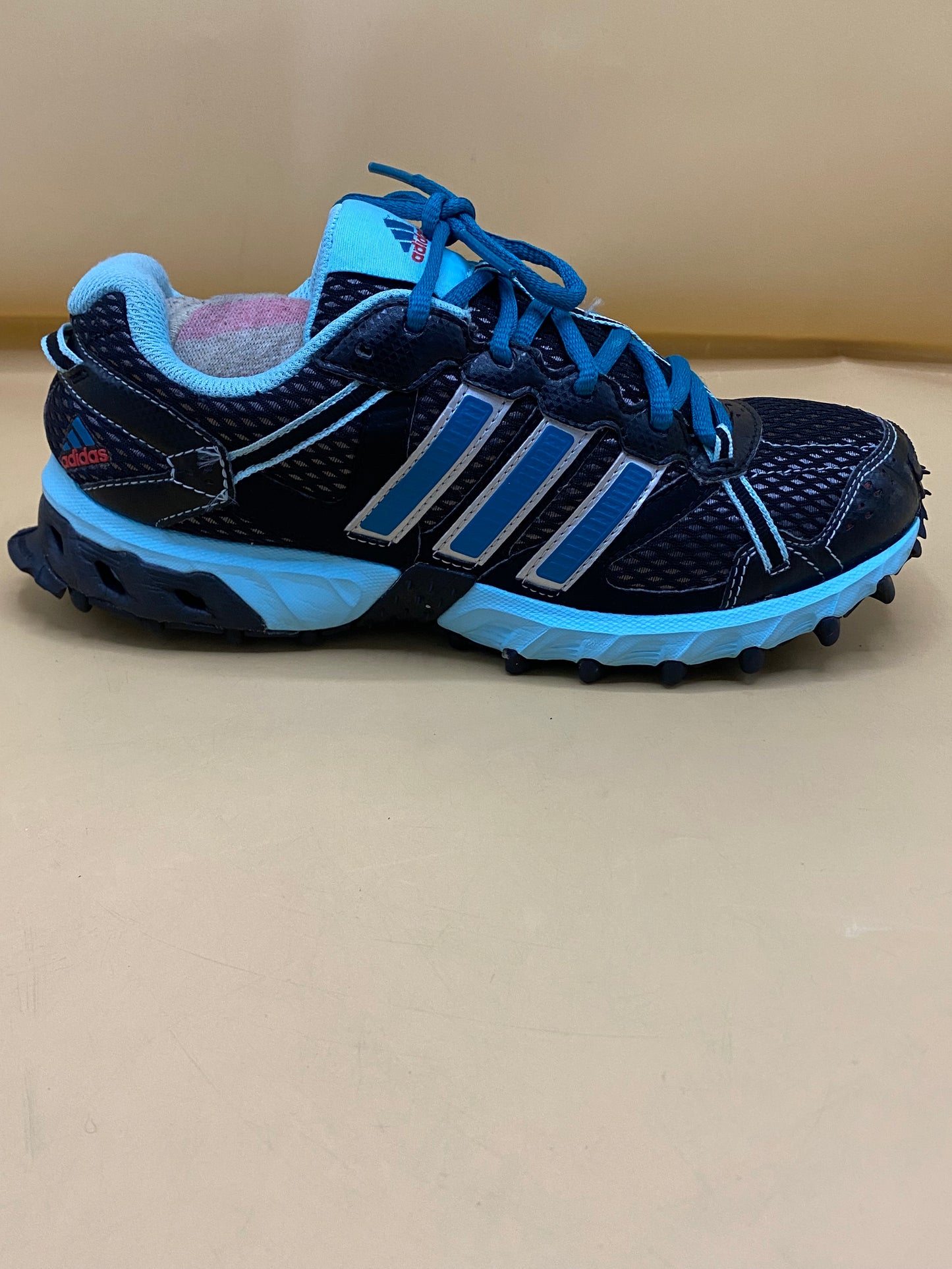 Adidas Thrasher 2 Black Blue Trail Hiking Outdoor Shoes Low Top