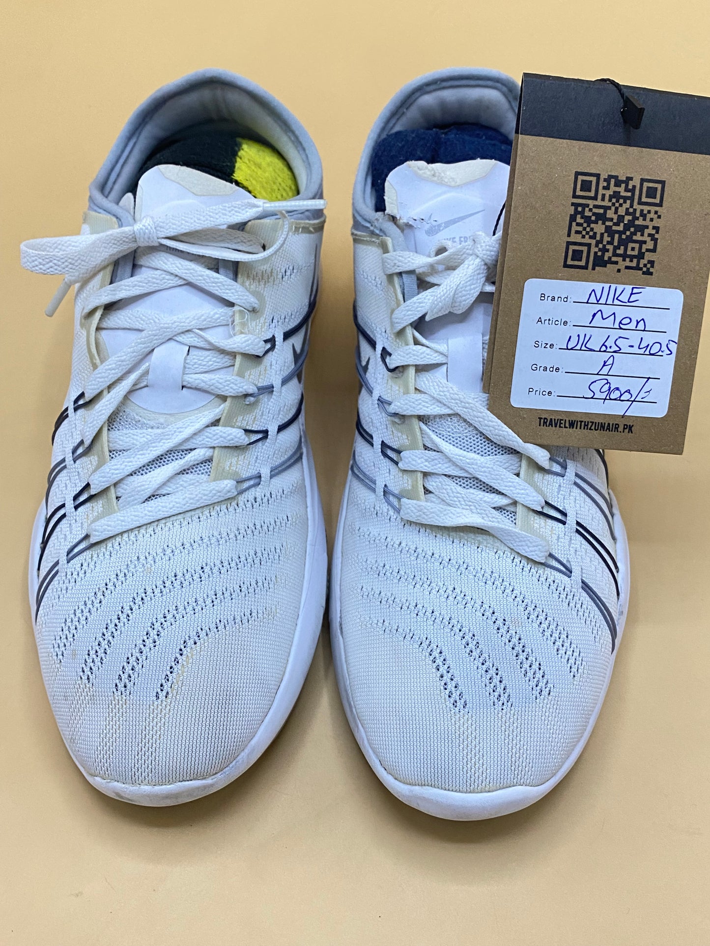 Women's Nike Free TR White Metallic Silver Wolf Grey Trail