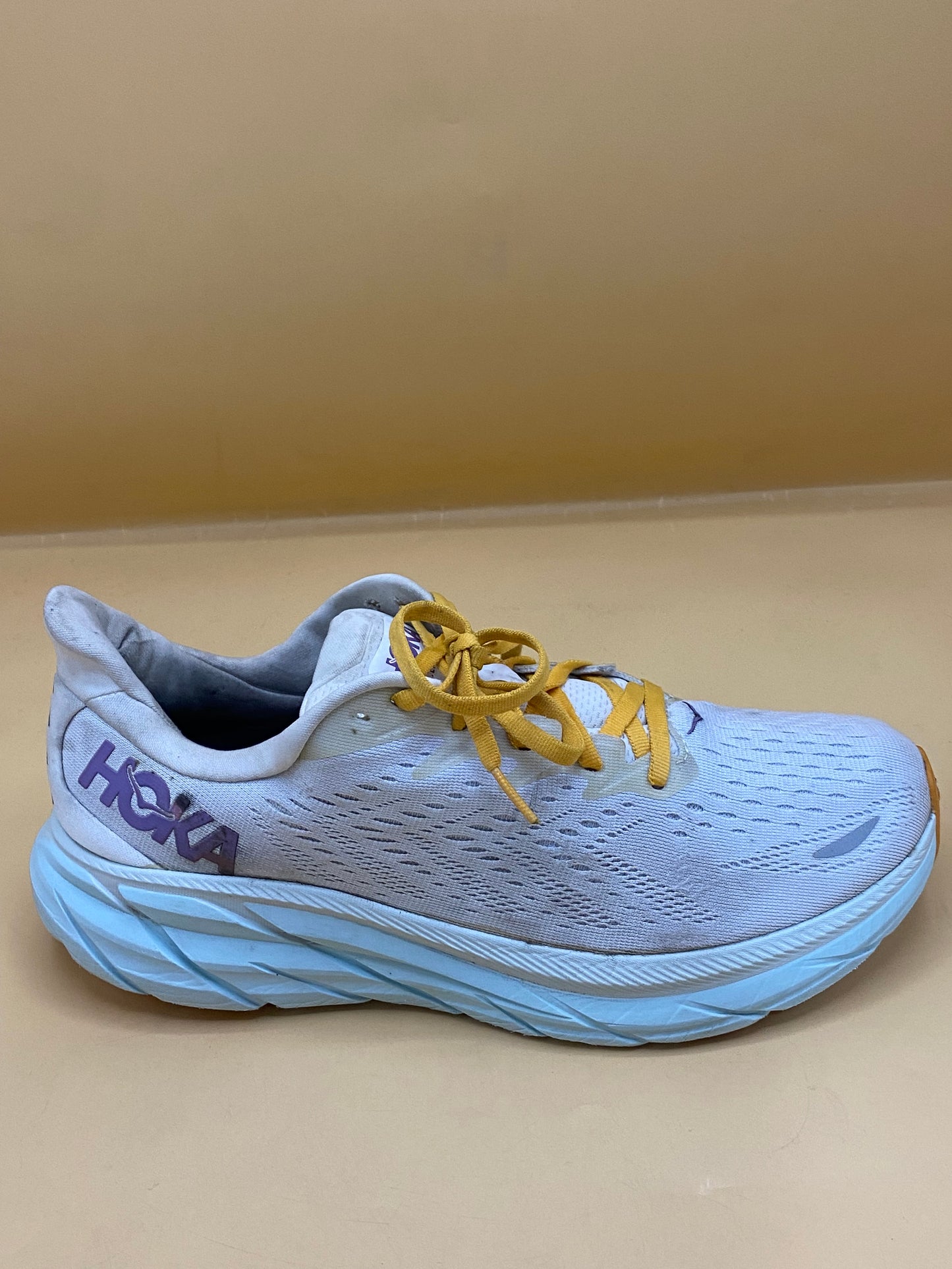 Hoka One One Clifton 8 Womens Running Shoe White