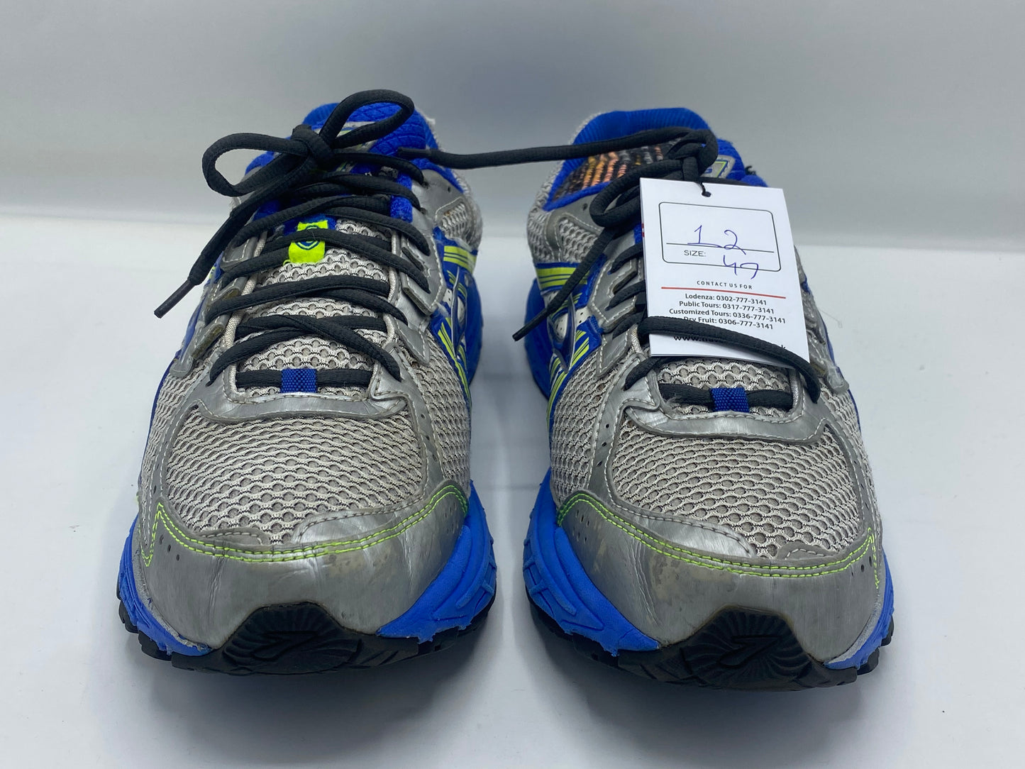 Brooks Defyance 7D Running Shoes Silver Blue Men’s