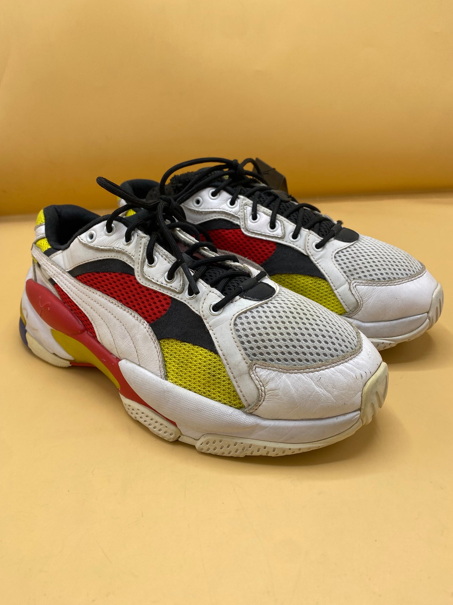 PUMA Epsilon White High Risk Red
