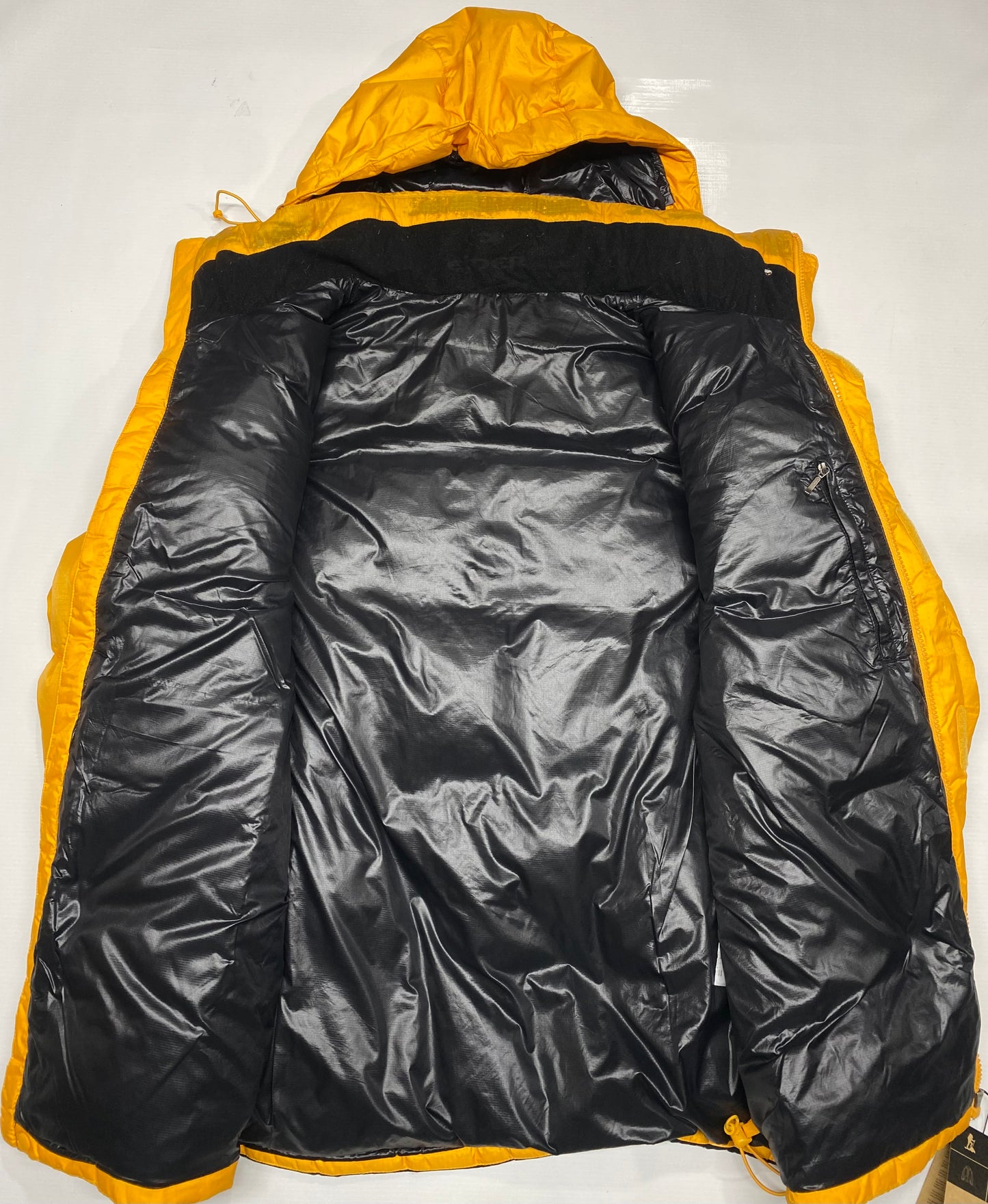 Eider Yellow & Black Men Puffer Jacket