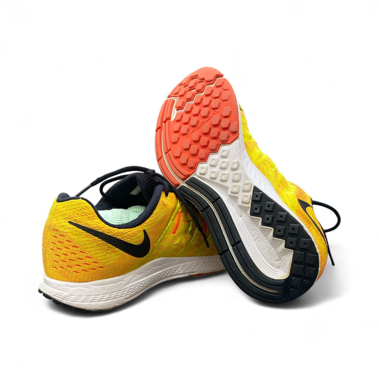 Nike Men's Zoom Elite 8 Running Shoe Yellow Orange