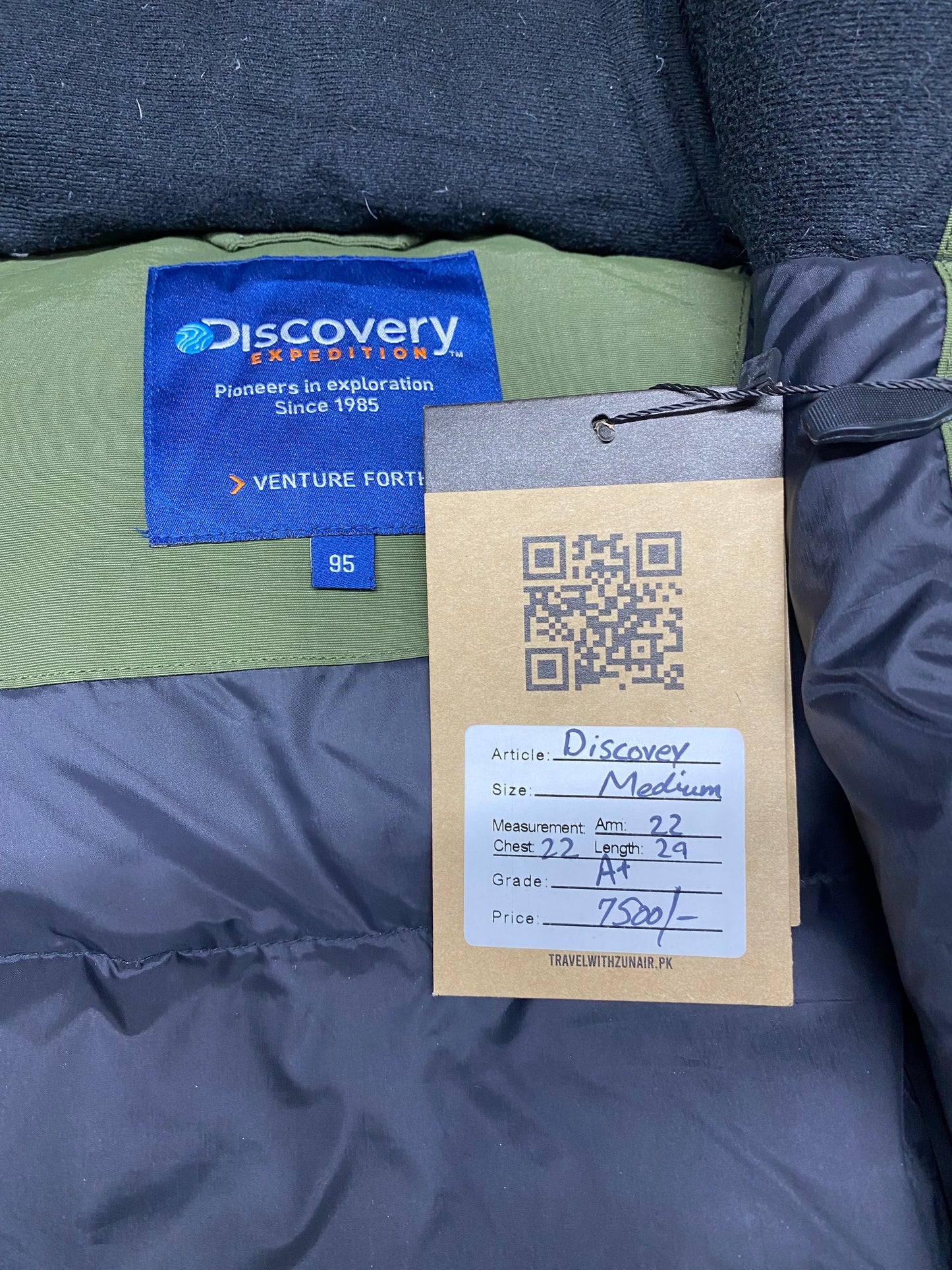 Discovery Men Winter Jacket Thicken Coat Parkas Hooded