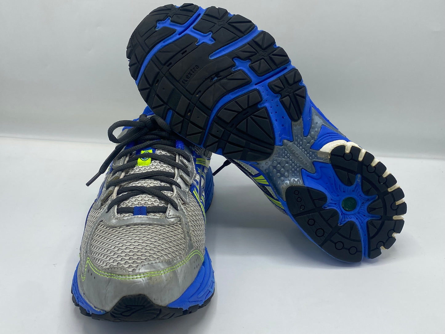 Brooks Defyance 7D Running Shoes Silver Blue Men’s