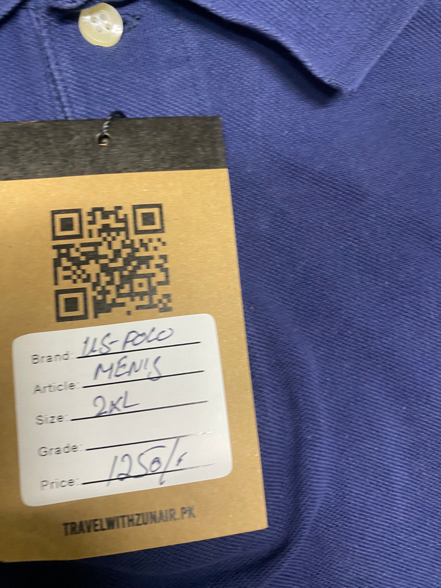 Polo Assn Men's Blue Polo Shirt