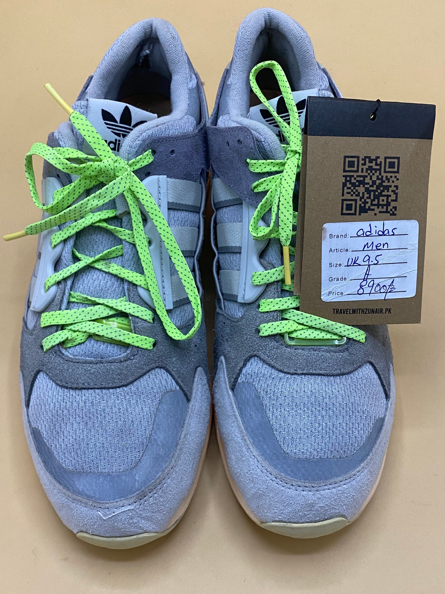 adidas ZX 10000 C Grey Acid Orange