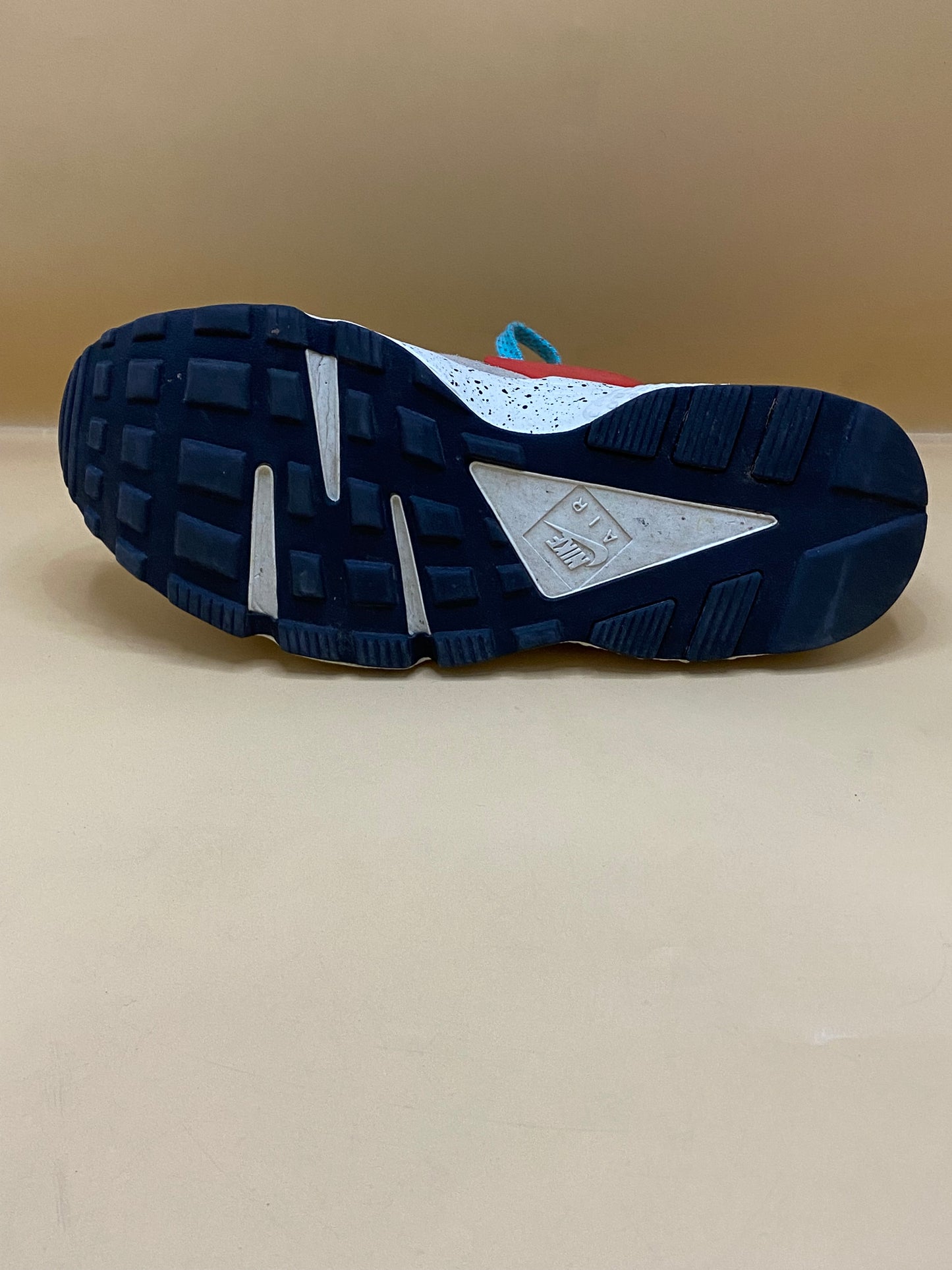 Nike Gray / Red with Leather Touch