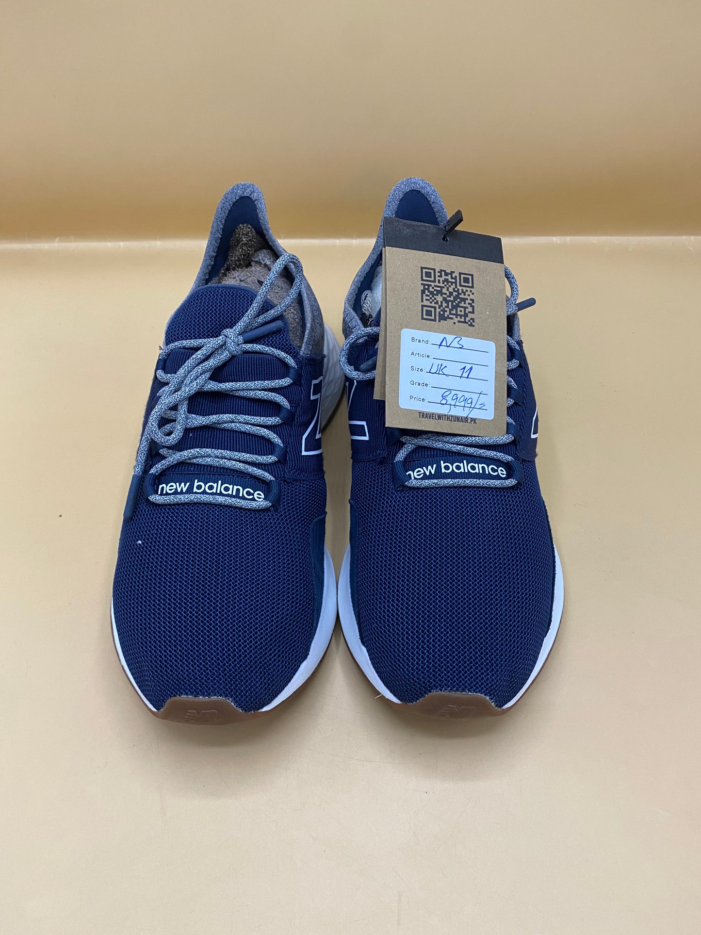 New Balance Men MROAVTB Blue Gray Training Running Shoes