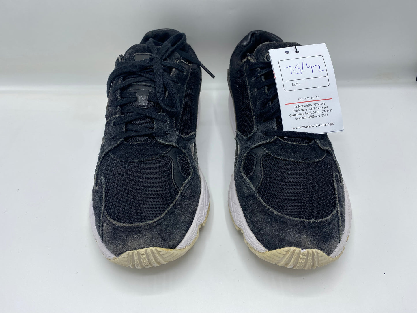 adidas Wmns Falcon 'Black White' b28129