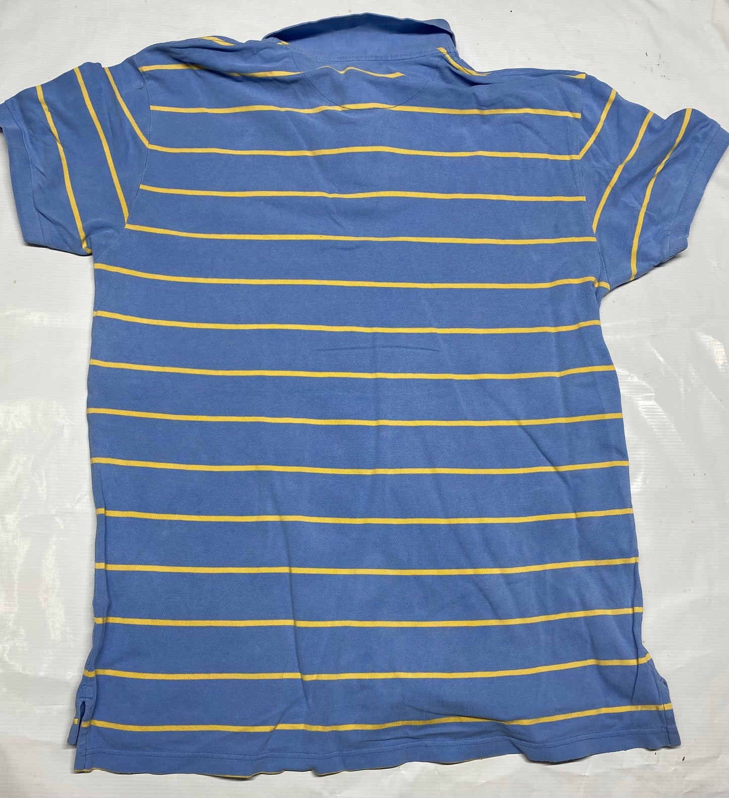 GAP Men's Blue & Yellow Shirt