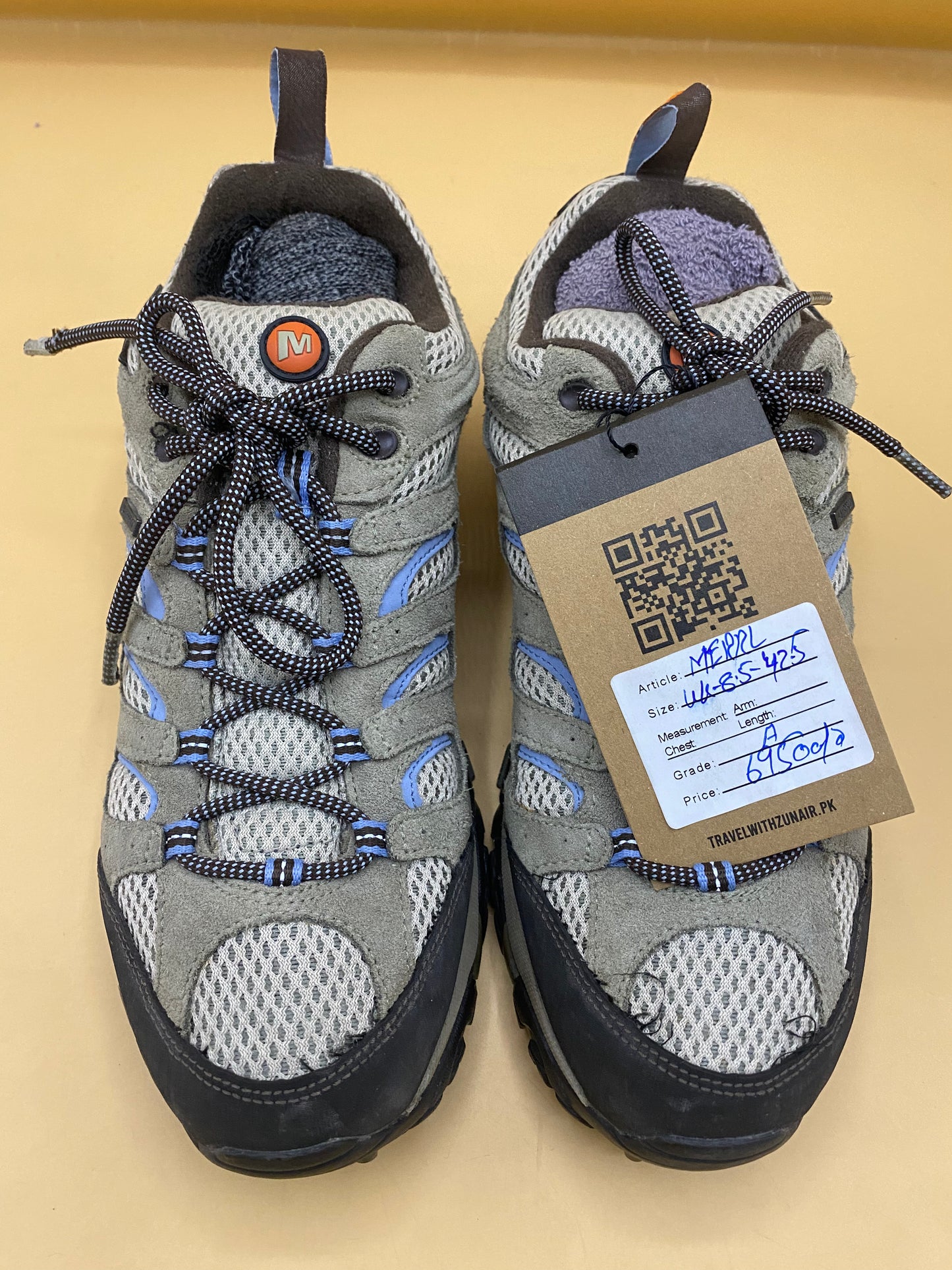 Merrell Dusty Olive Hiking Trail Shoes