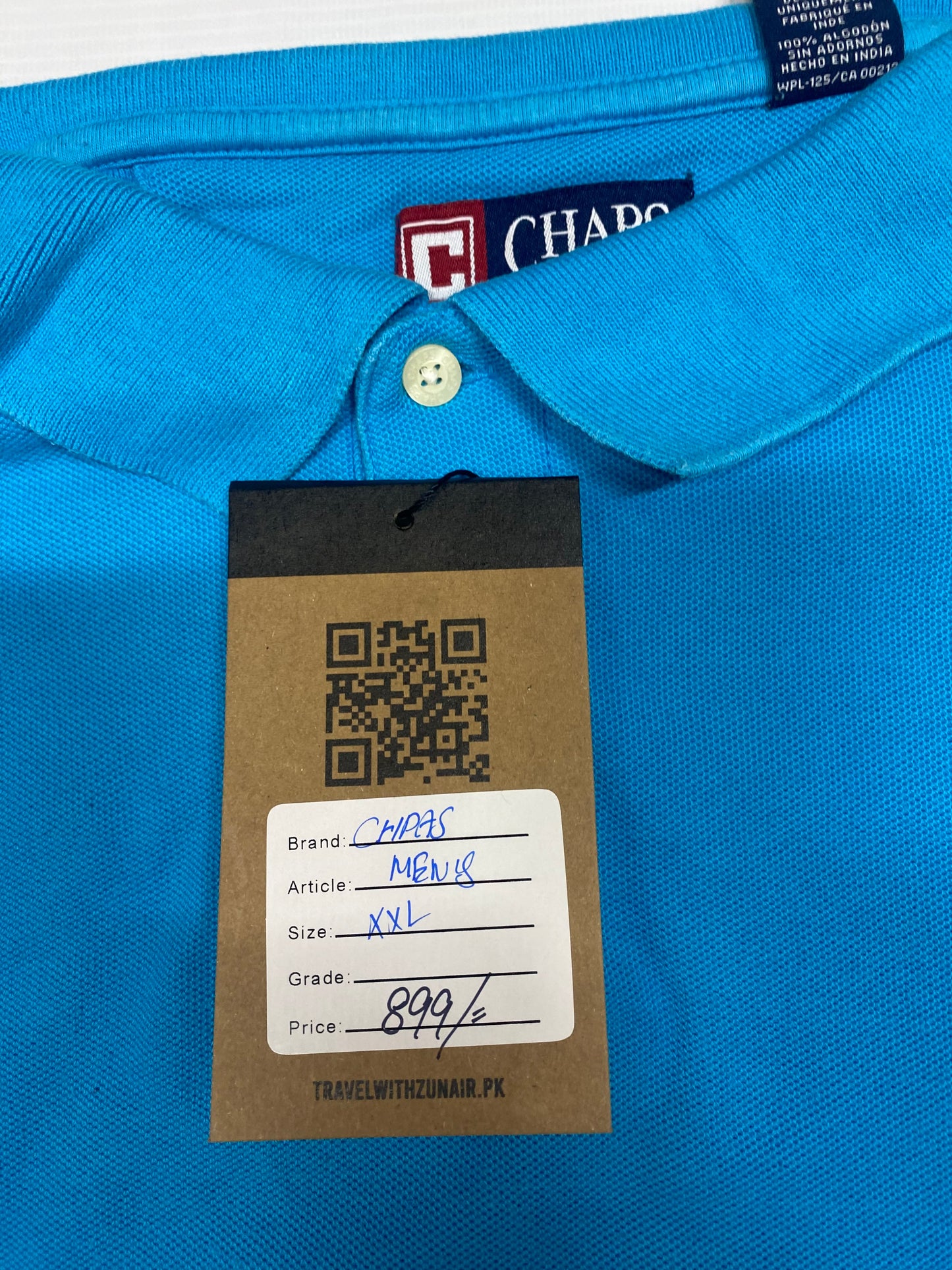 Chaps Royal Blue with Navy Embroidered Logo