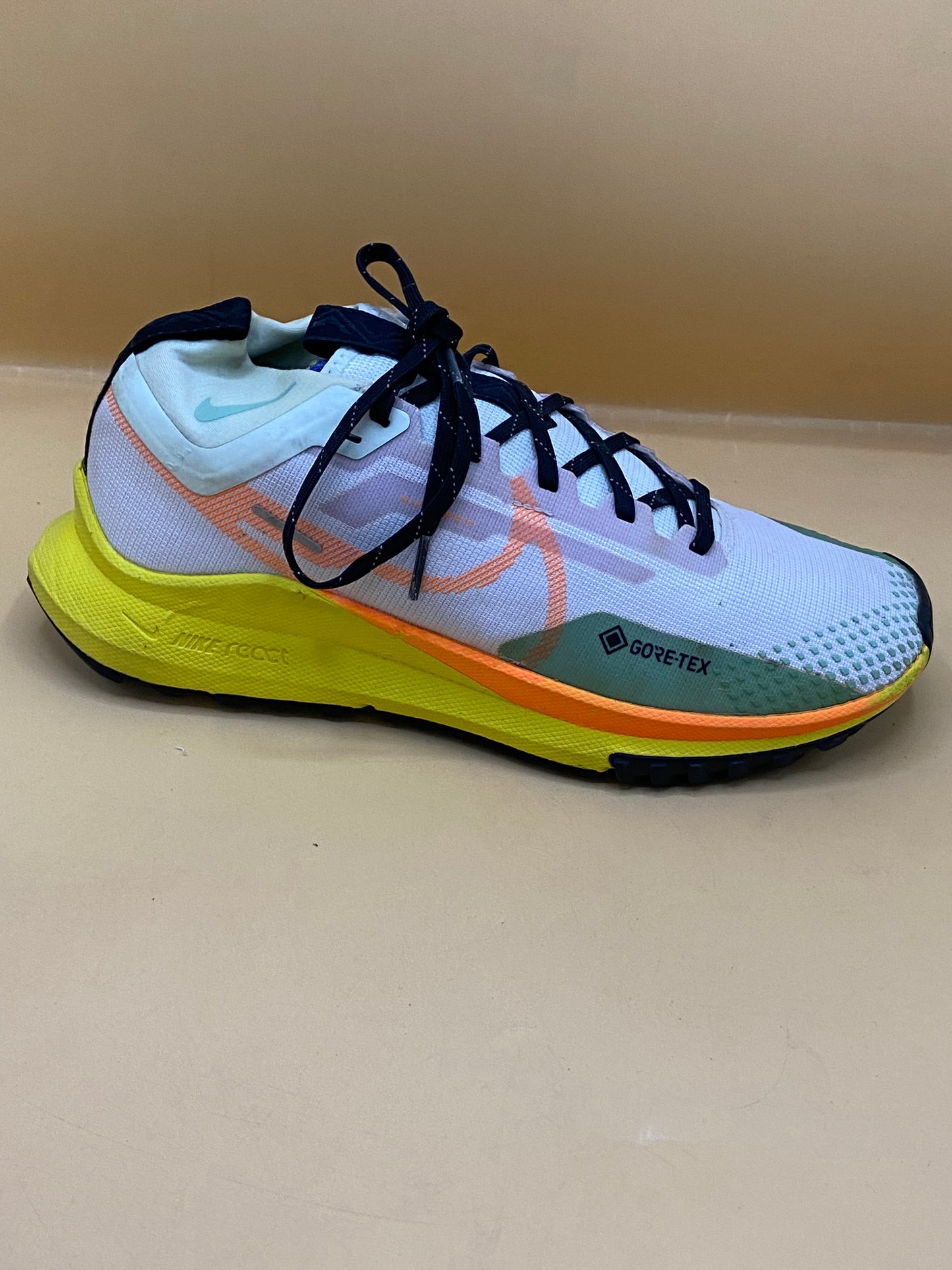 Nike React Pegasus Trail 4 GTX Yellow Green Orange