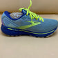 BROOKS Ghost 14 B Blue Ocean Neon Green Running Shoes