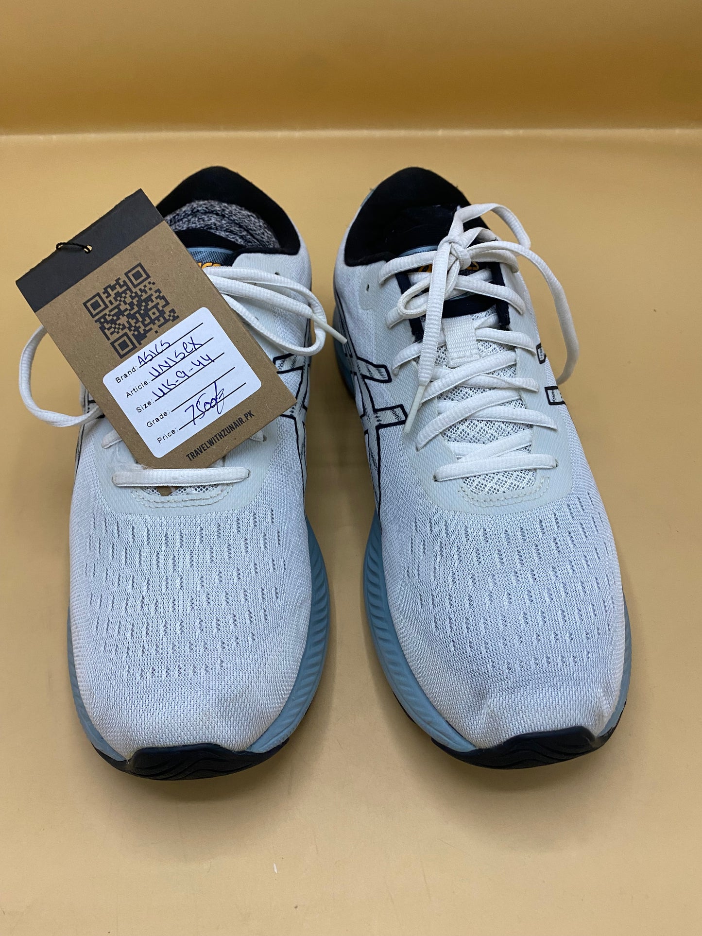 Asics Sneakers Shoes Men 9 Gel Excite Blue Grey Running Ortholite