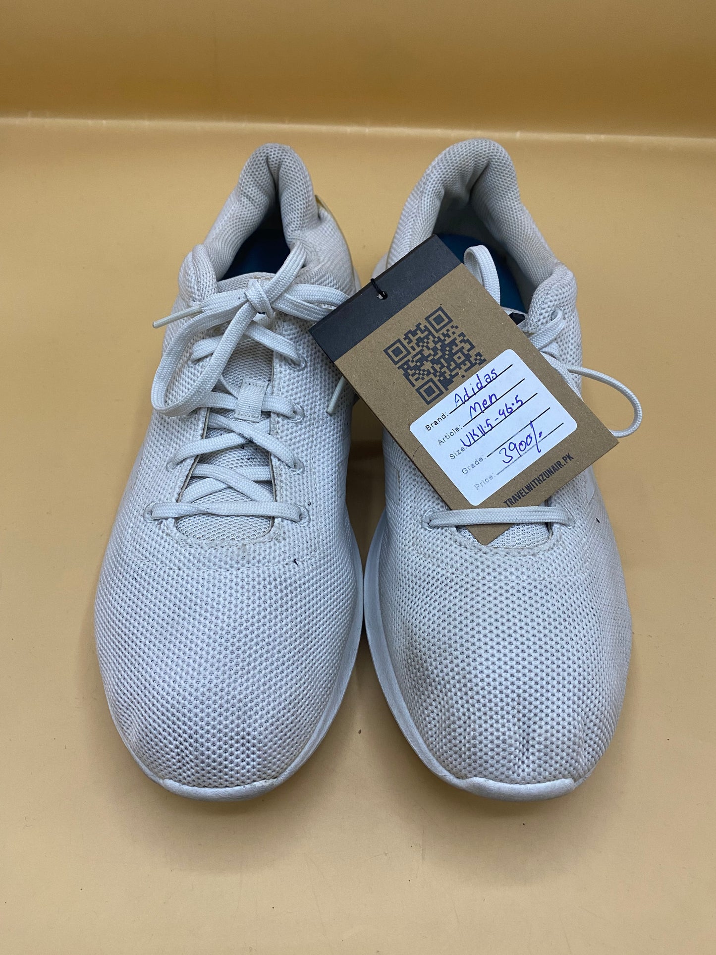 Adidas full white men’s shoes