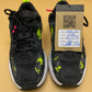 NIKE BLACK TRAINERS 4 GREEN ANTHRACITE
