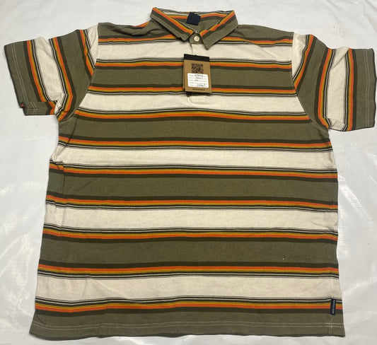 Nautica Gold Striped Polo shirts