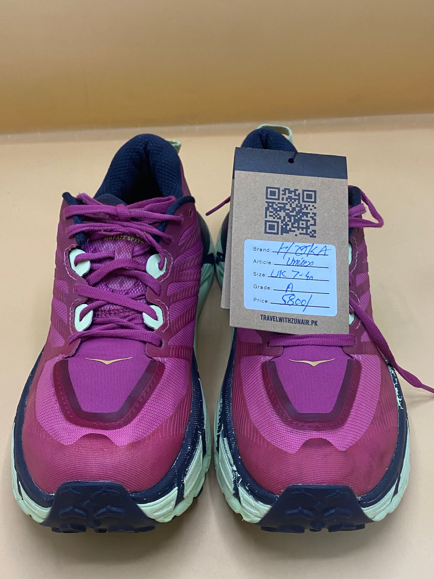 Hoka Pink / Sea- Green Unisex