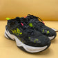 NIKE BLACK TRAINERS 4 GREEN ANTHRACITE