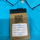 Chaps Mens Light Blue Cotton Short Sleeve