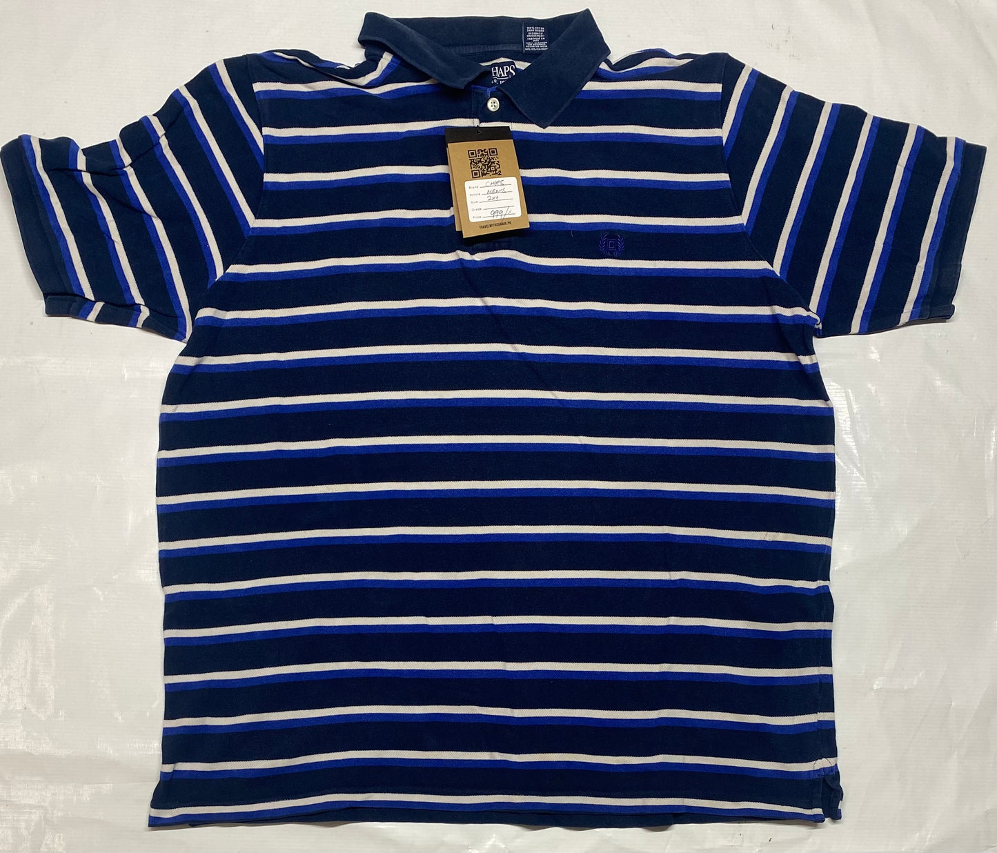 Chaps Men's Striped Short Sleeve T-Shirt