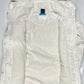 Adidas Puffer Coat Cream Zipper and Hood Womens