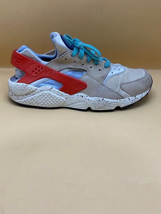 Nike Gray / Red with Leather Touch