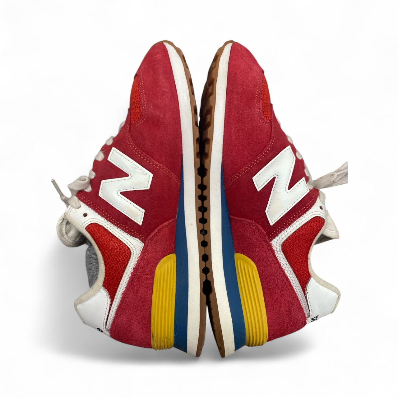 New Balance 574 men's shoes sports sneakers trainers red 40 EU