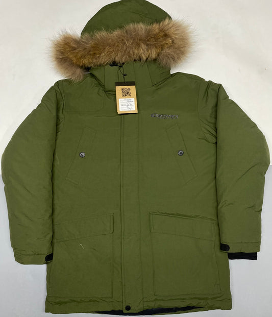 Discovery Men Winter Jacket Thicken Coat Parkas Hooded