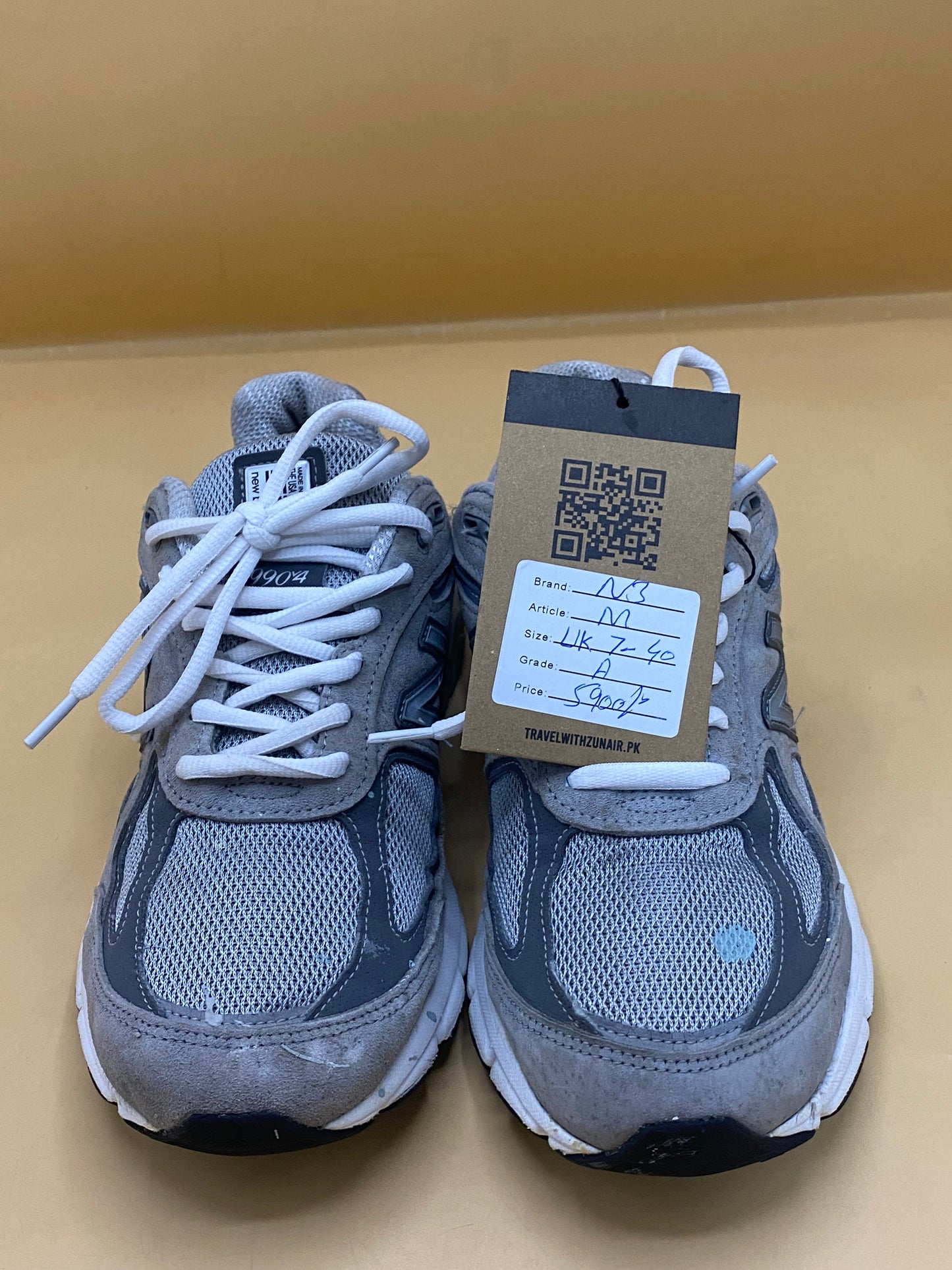 New Balance 990v4 Made in USA Grey Silver