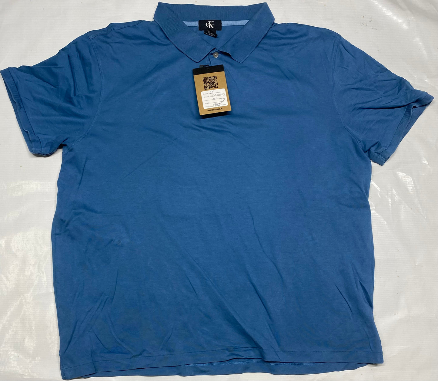 Men’s CK Tall Short Sleeve Blue