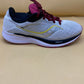 SAUCONY GUIDE 14 PWRRUN RUNNING SHOES IN ALLOY/ CHERRY COLOR
