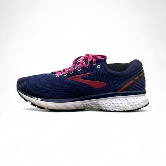 Brooks Men's Ghost 11 Navy/Red/White Athletic Running Shoes