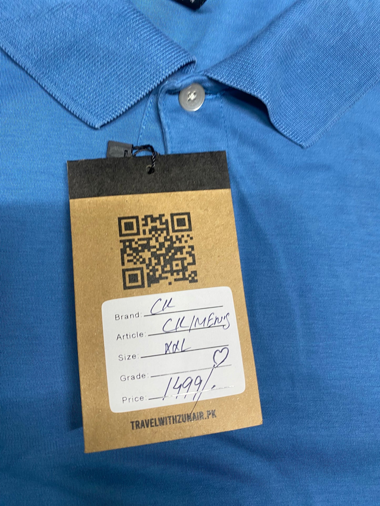 Men’s CK Tall Short Sleeve Blue