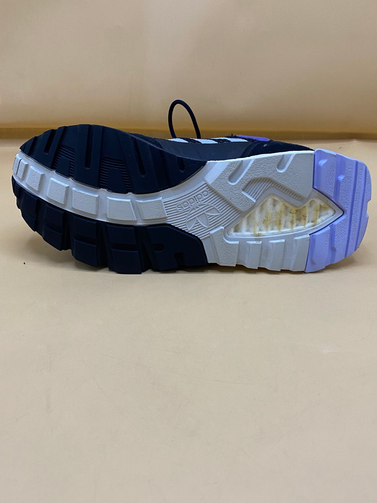 Adidas Black Purple Violet Running Sneaker Shoes