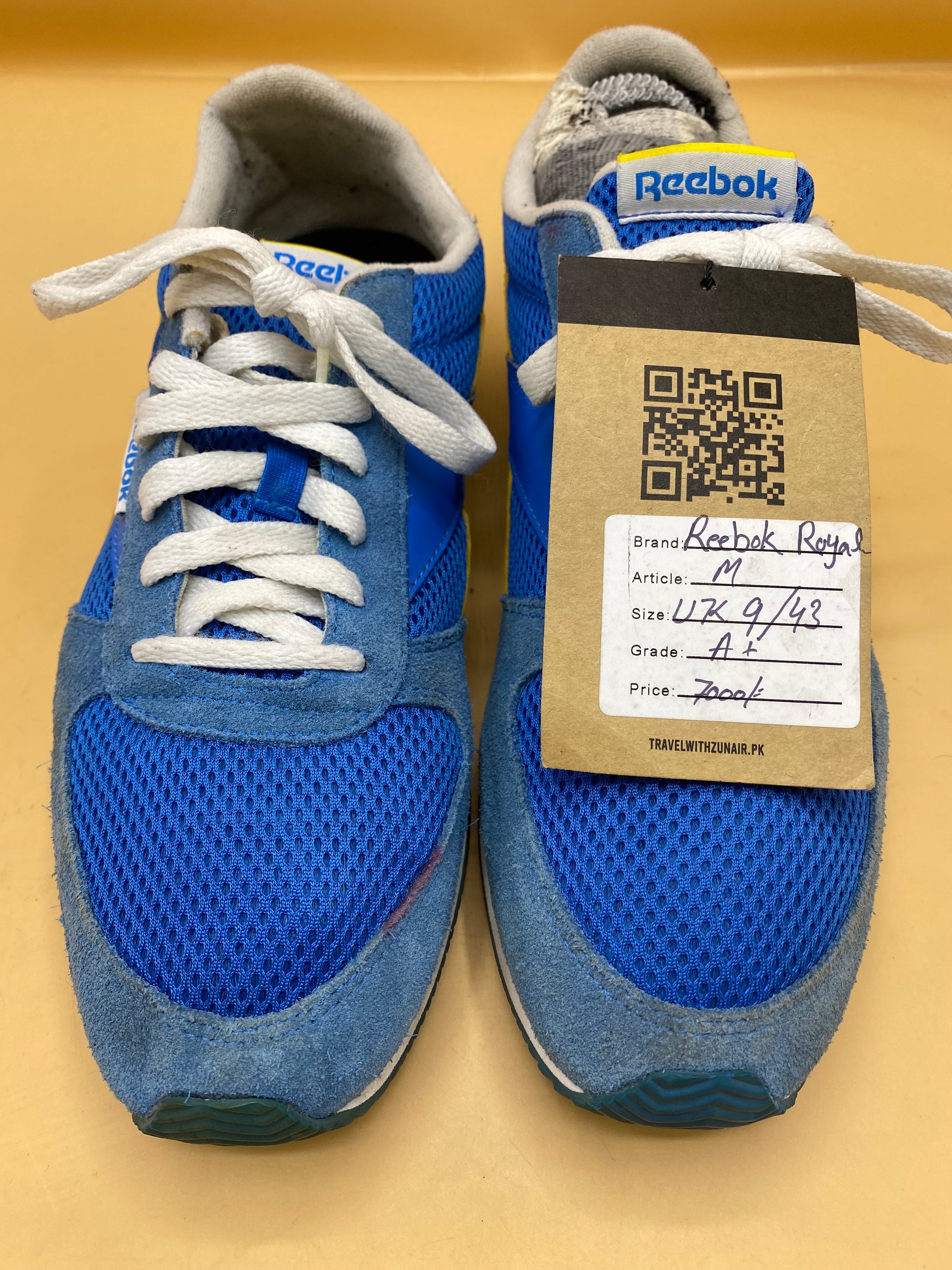 Reebok Ortholite Blue White – - Main Image