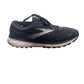 Brooks Ghost 13 Running Shoes Gray Pink Black Athletic Sneakers