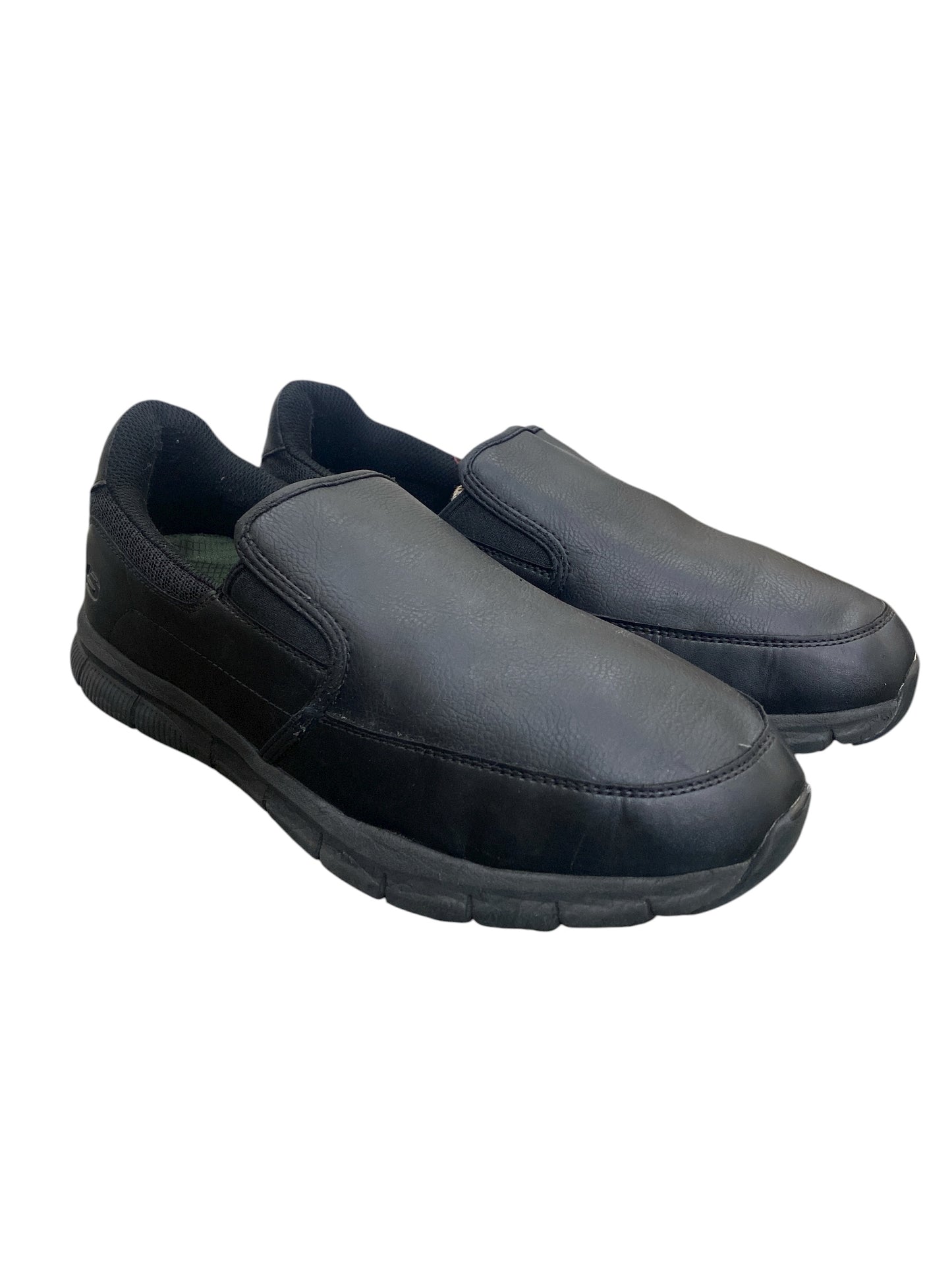 Men's Skechers, Nampa - Groton SR Work Shoes Black Synthetic