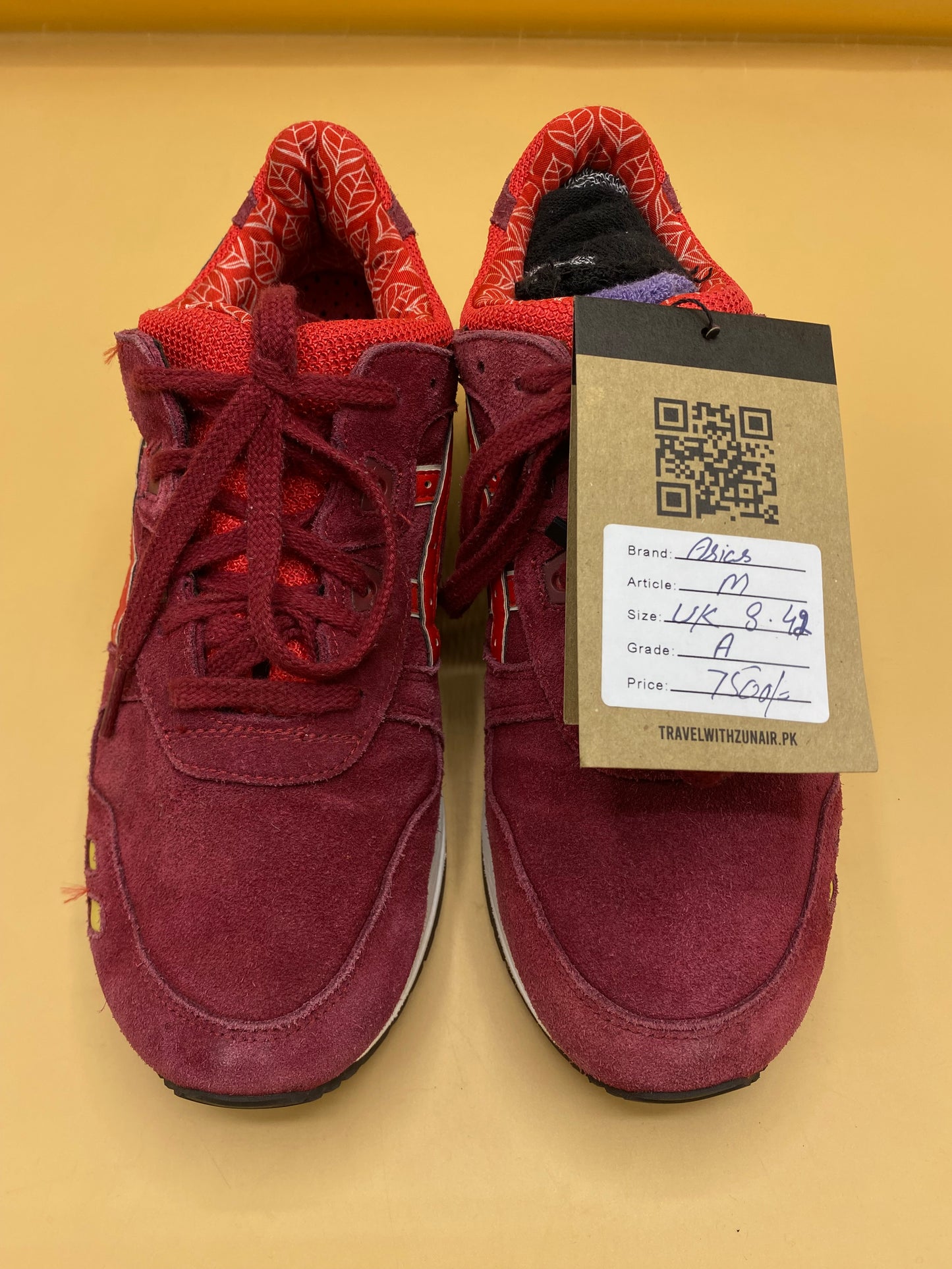 ASICS GEL-Lyte III "Burg Fiery Red"