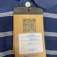 Chaps Shirt Mens Blue Striped Short Sleeve