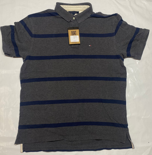 Tommy Hilfiger Men's Custom Fit Striped Shirt