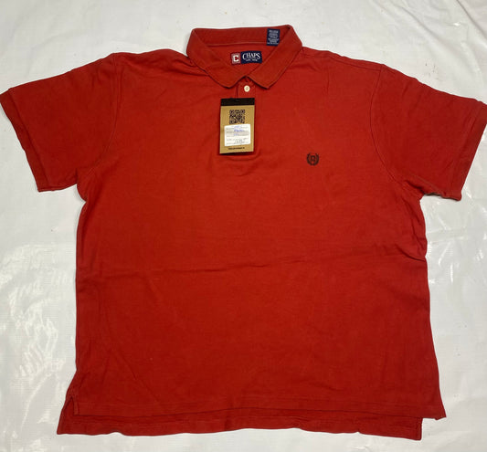 Chaps Men's Orange Polo Shirt