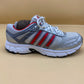 Adidas Gray / Red lines/ White Men Shoes