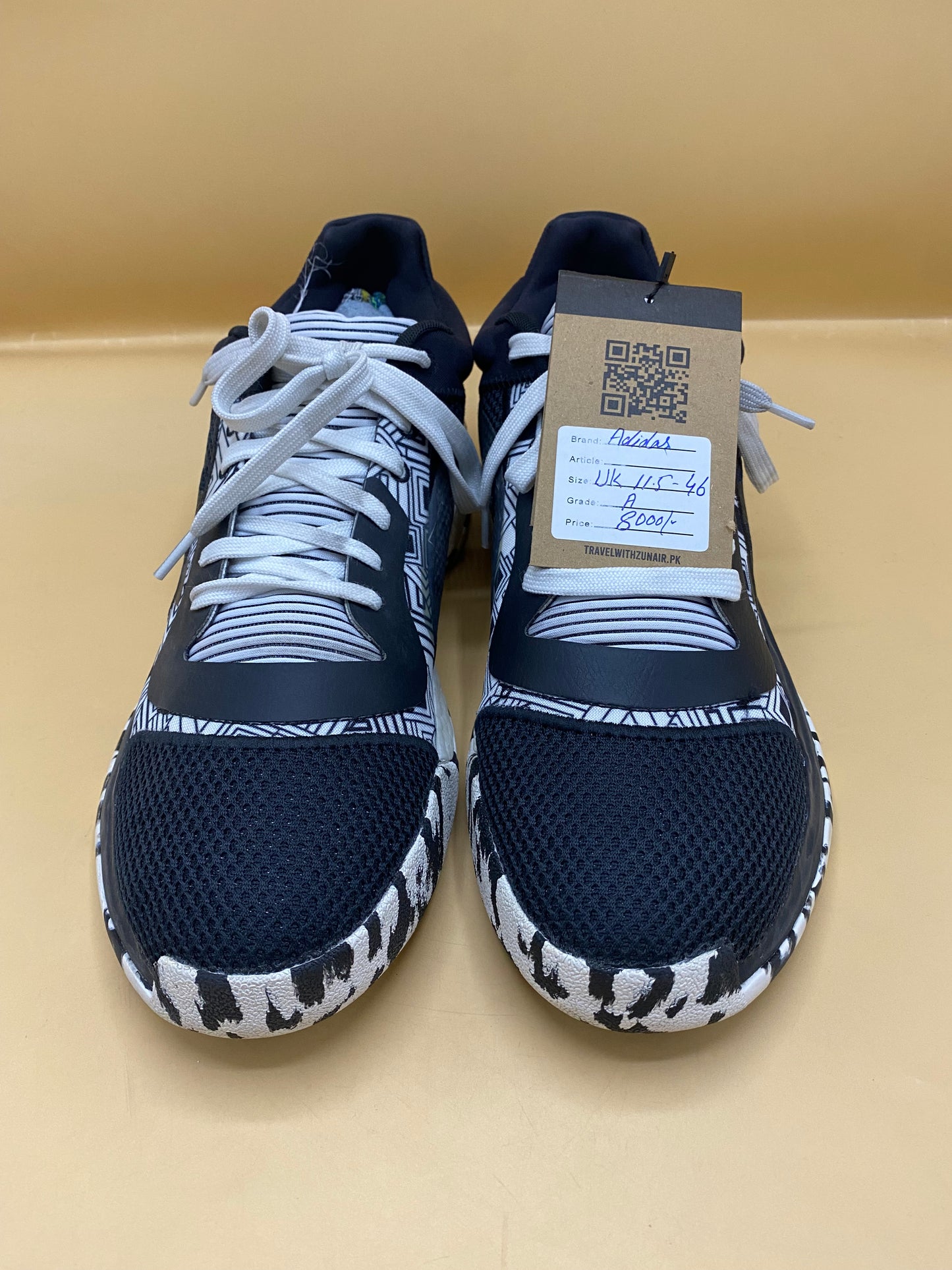 Adidas Marquee Boost Low OREO Basketball Shoes Men’s