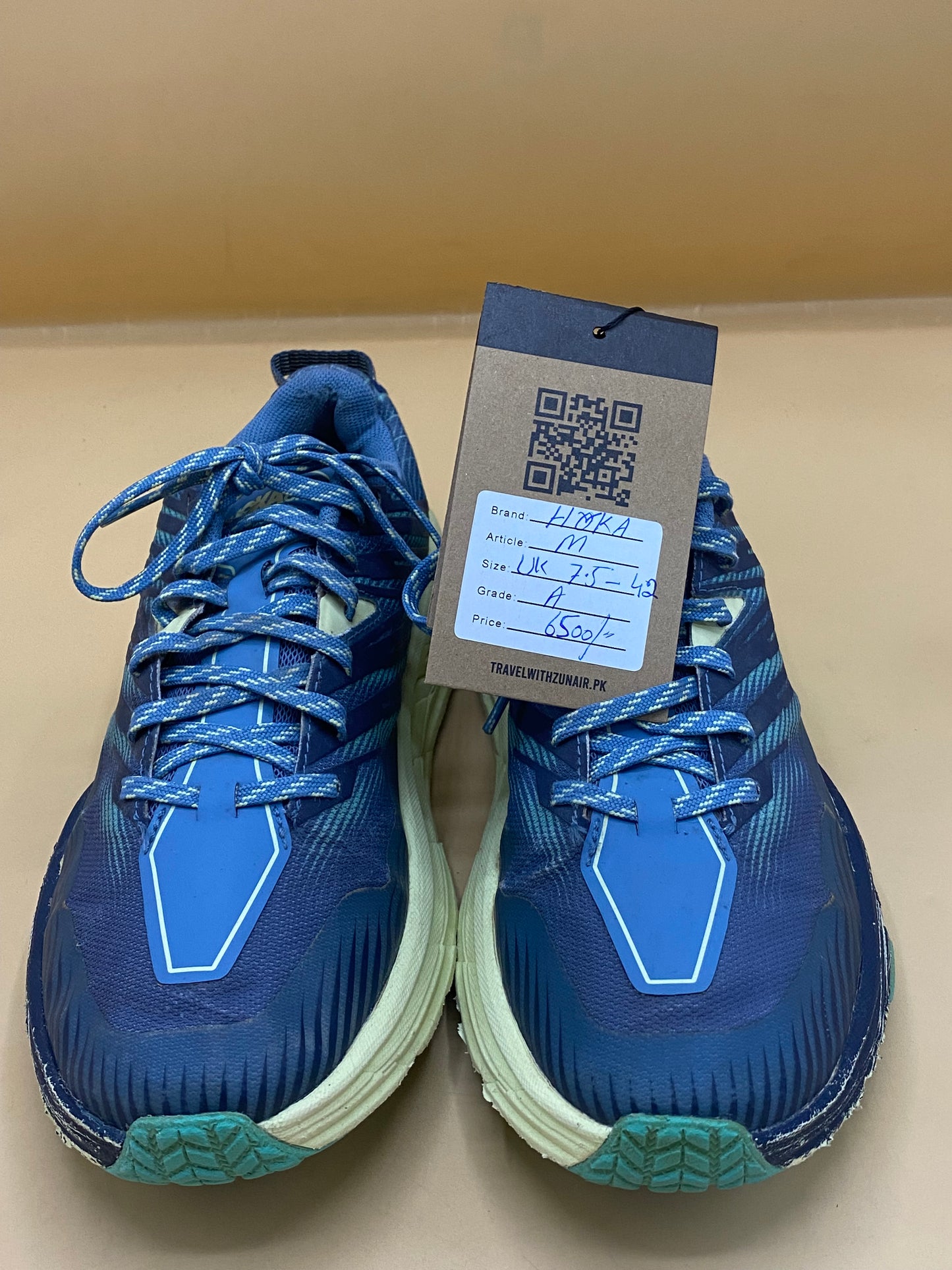 Hoka Green/ Blue