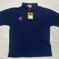 WooGich Men’s wear blue collar T-shirt