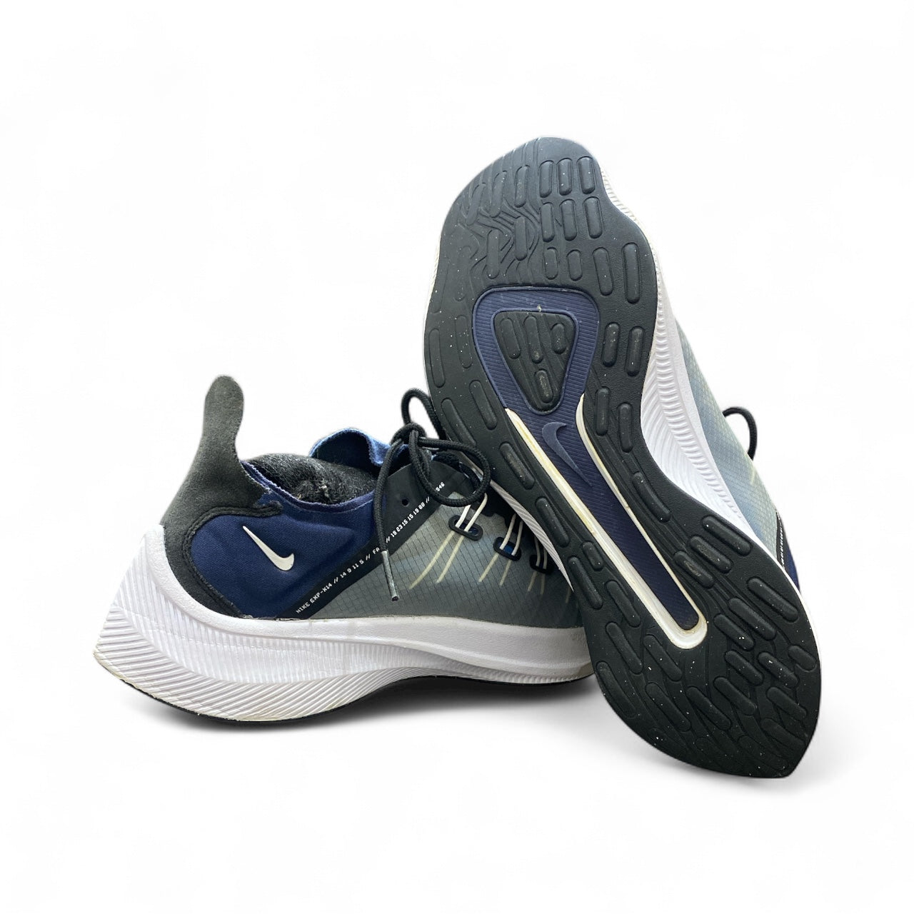 Nike  X14 Blue / Gray Running Shoes Sneakers
